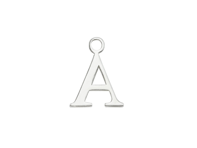 Sterling Silver 925 Initial Pendant with Necklace