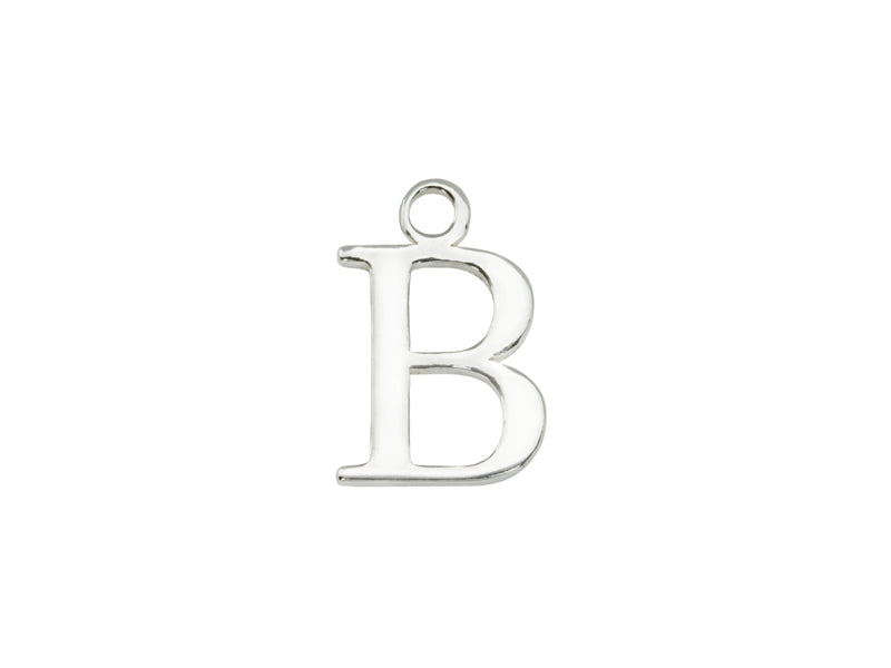 Sterling Silver 925 Initial Pendant with Necklace