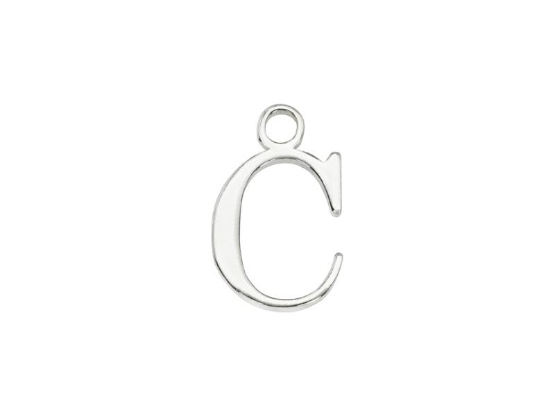 Sterling Silver 925 Initial Pendant with Necklace